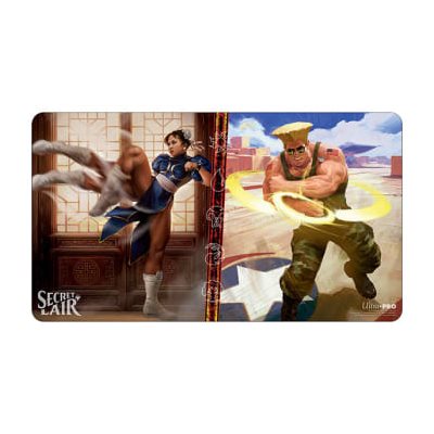 Magic The Gathering - Secret Lair: Chun-Li, Countless Kicks & Guile, Sonic Soldier Playmat