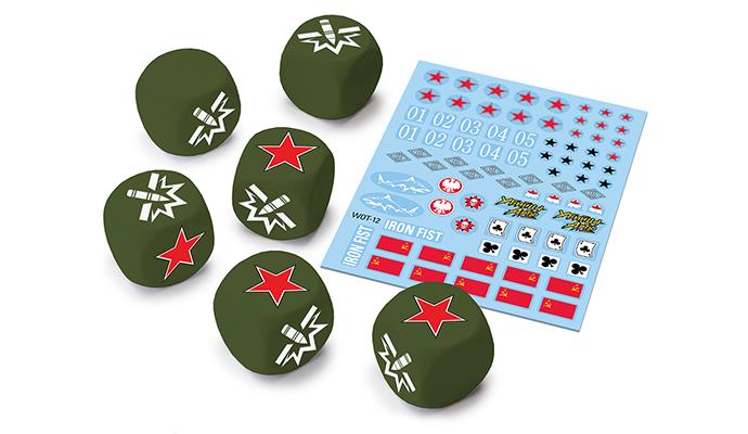 World of Tanks: Soviet Dice & Decal Set