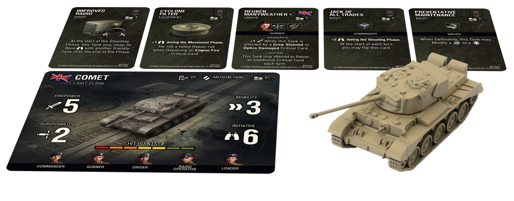 World of Tanks: Wave 4 Tank - British (Comet) - Medium Tank