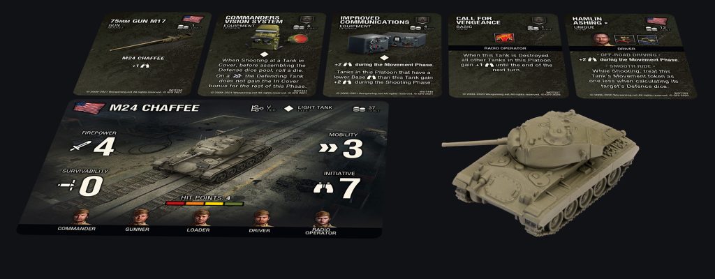 World of Tanks: Wave 6 Tank: American (M24 Chaffee)