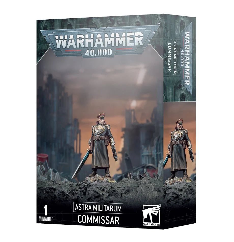 Warhammer 40000 Commissar Tabletop Renaissance Games & Hobbies