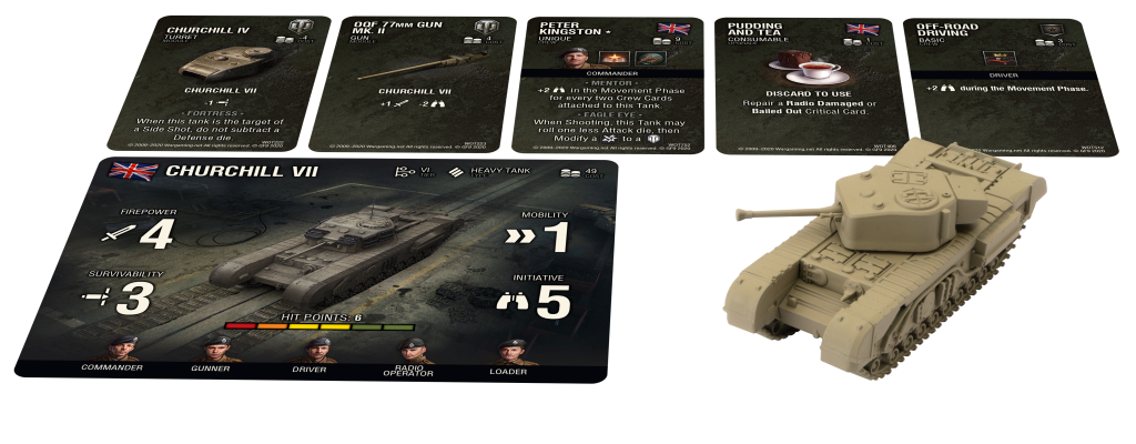 World of Tanks Miniature Game: Wave 5 - Churchill VII (British)