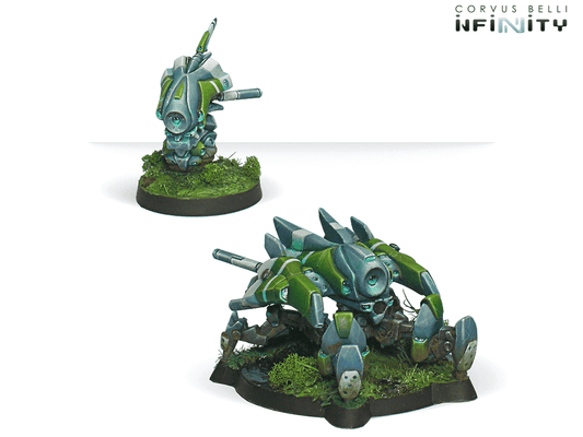 Infinity: Panoceania - Armbots: Peacemaker & Auxbot