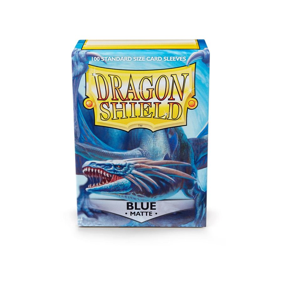 Dragon Shield Matte Blue Sleeves (100)