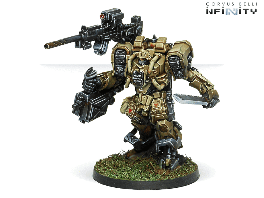 Infinity: Ariadna Blackjacks, 10th Heavy Ranger Bat. (T2 Sniper Rifle)