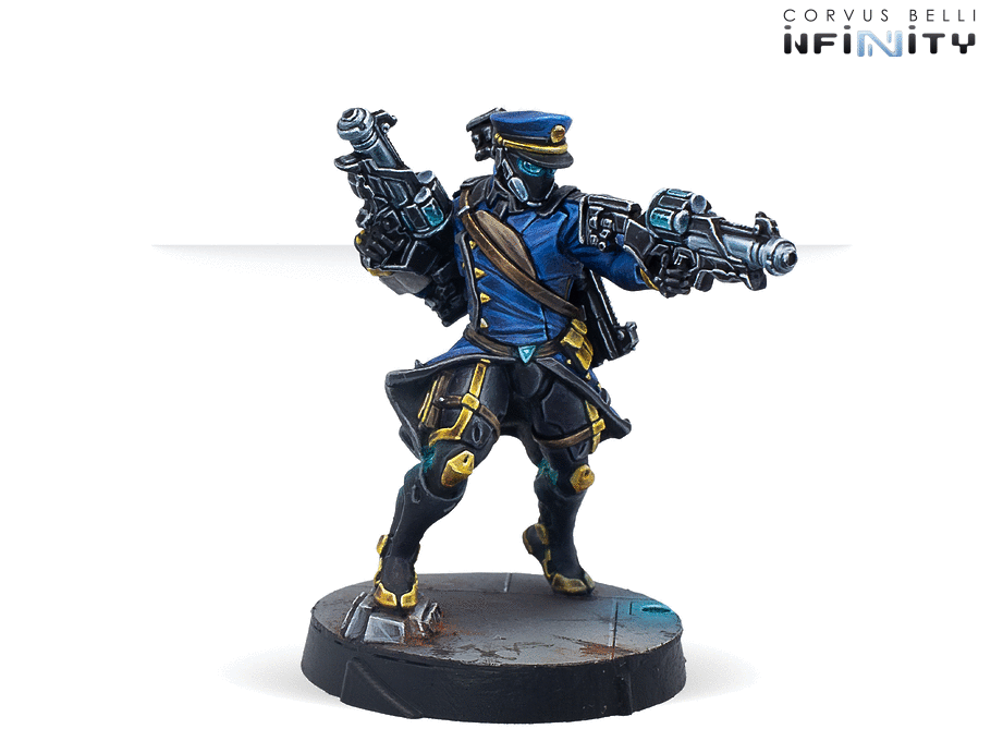 Infinity: O-12 - Bluecoat (Adhesive Launcher)