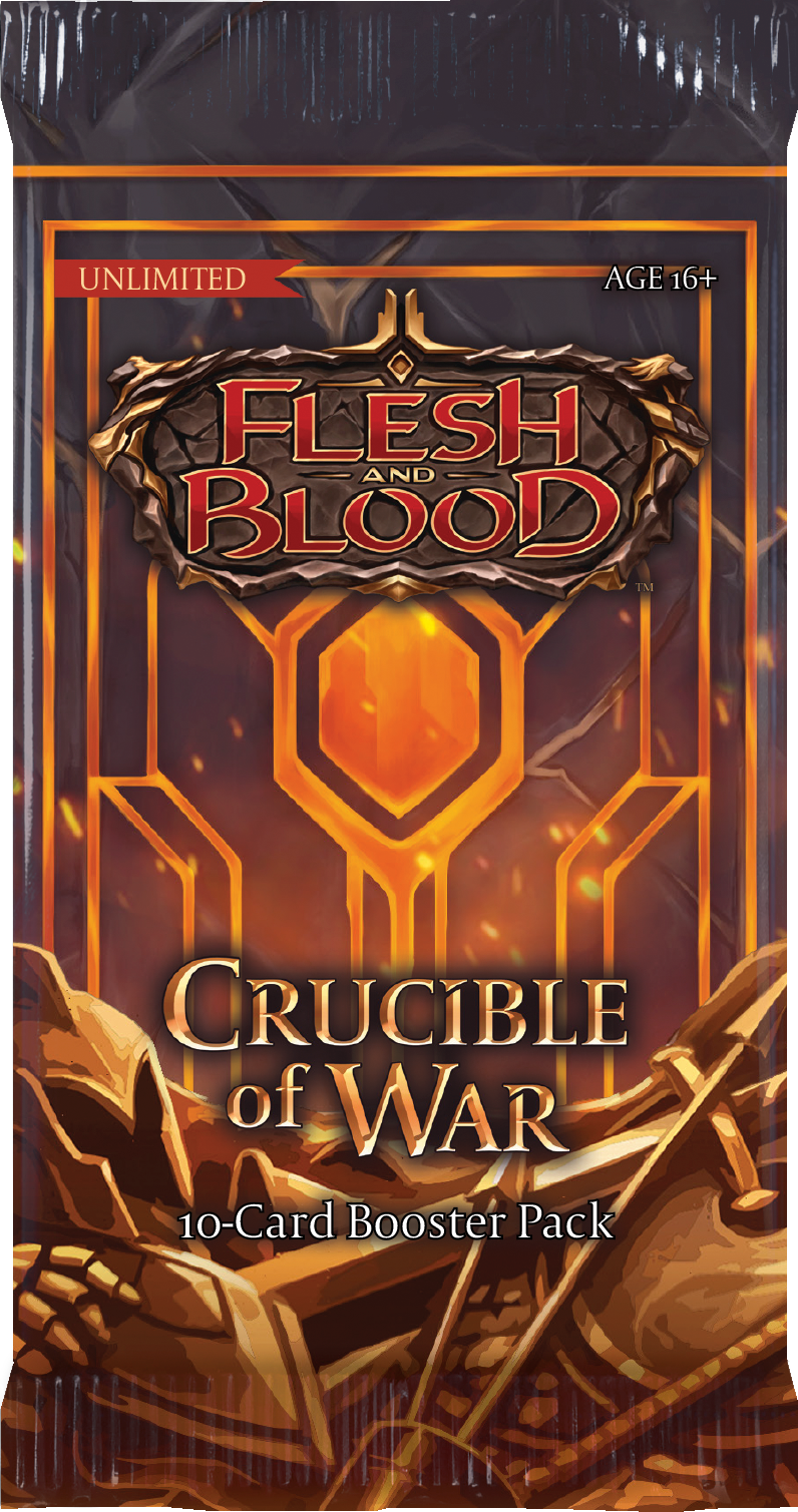 Flesh and Blood: Crucible of War Booster Pack (Unlimited)