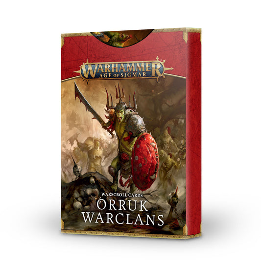 Warhammer: Age of Sigmar - Warscroll Cards: Orruk Warclans