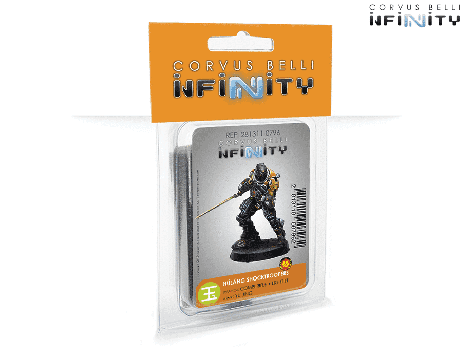 Infinity: Yu Jing Húláng Shocktroopers (Combi Rifle + Light FT)