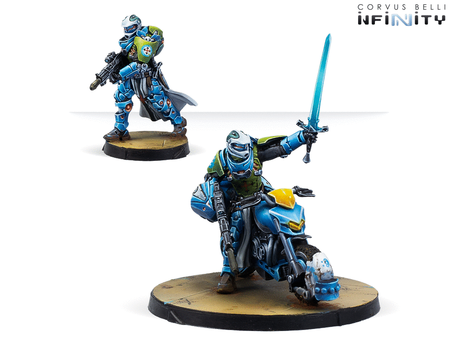 Infinity: PanOceania - Knight of Montesa (Red Fury)