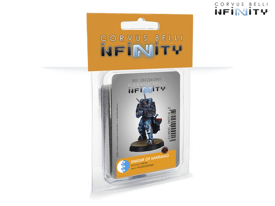 Infinity: PanOceania: Knight of Santiago (Spitfire)