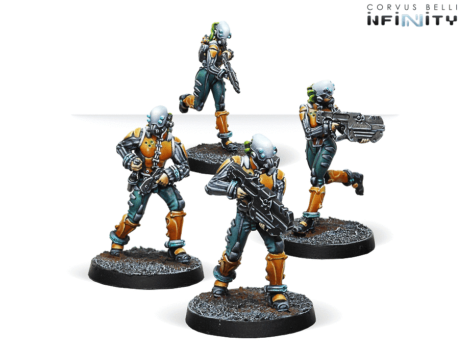 Infinity: Yu Jing - Kuang Shi - Chain Rifle / Boarding Shotgun