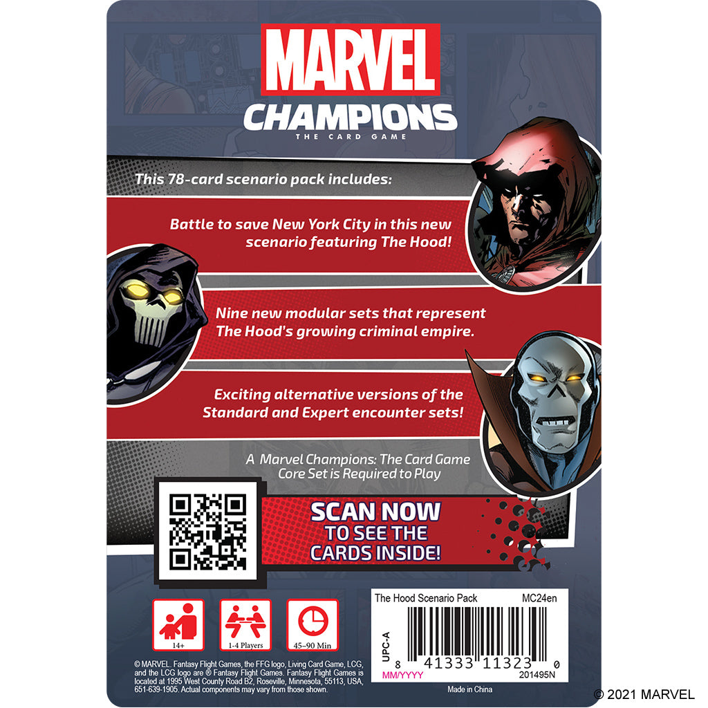 MARVEL CHAMPIONS: THE HOOD SCENARIO PACK