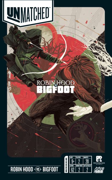 Unmatched: Battle of Legends: Robin Hood vs Bigfoot