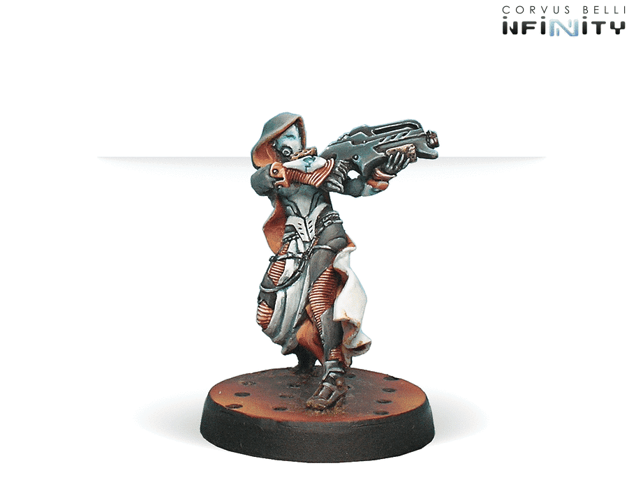 Infinity: Nomads Reverend Custodiers (Hacker, Boarding Shotgun)