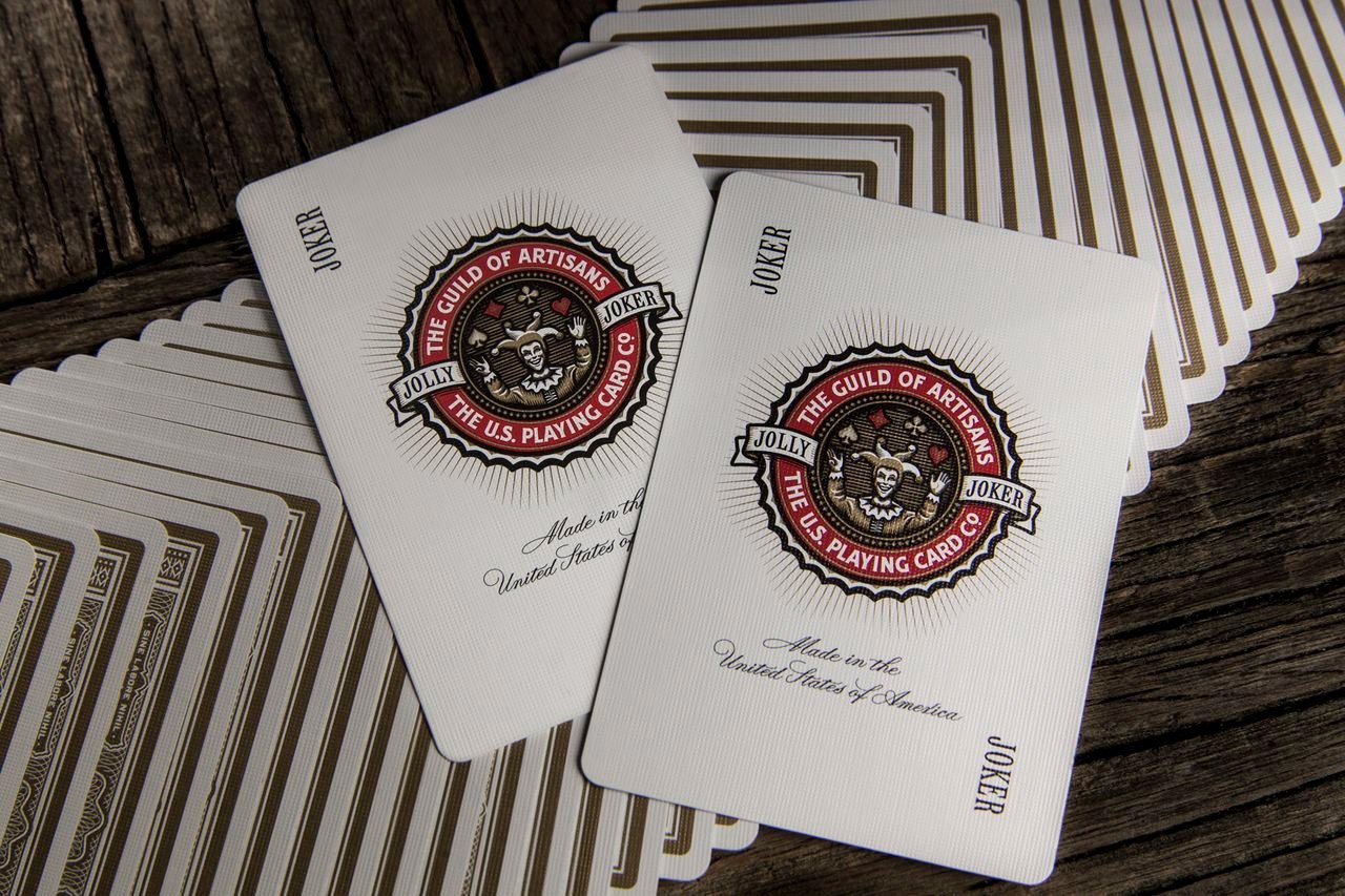 Theory 11 Playing Cards - Artisan (White)
