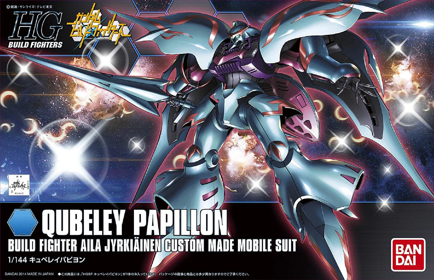 HGBF 1/144 Qubeley Papillon