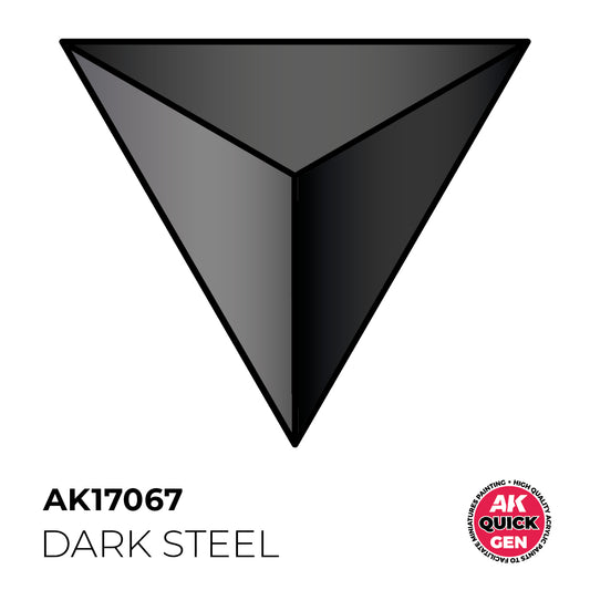 AK Interactive Quick Gen - Dark Steel 18ml