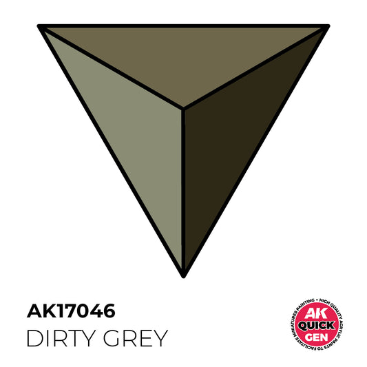 AK Interactive Quick Gen - Dirty Grey 18ml