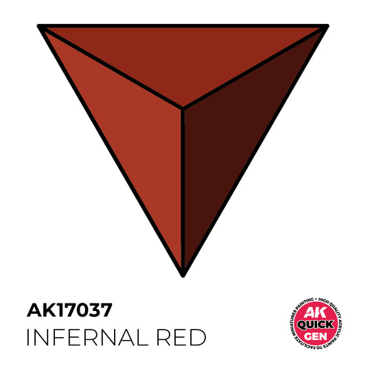 AK Interactive Quick Gen - Infernal Red 18ml