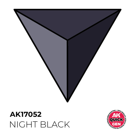 AK Interactive Quick Gen - Night Black 18ml