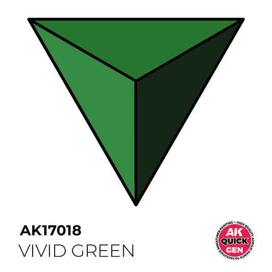 AK Interactive Quick Gen - Vivid Green 18ml