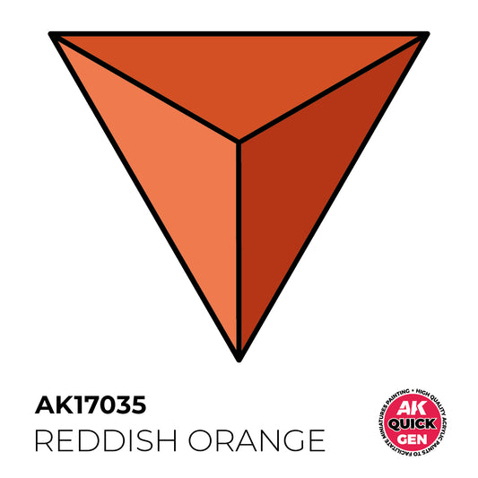 AK Interactive Quick Gen - Reddish Orange 18ml