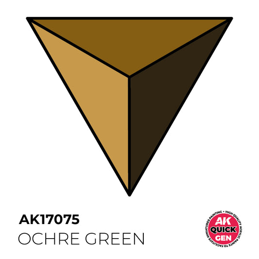 AK Interactive Quick Gen - Ochre Green 18ml