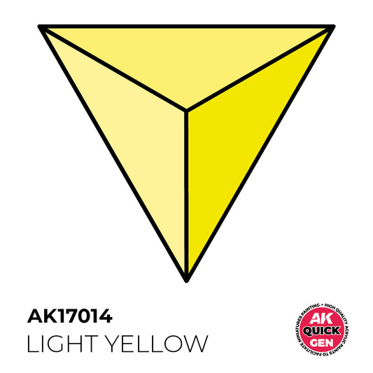 AK Interactive Quick Gen - Light Yellow 18ml