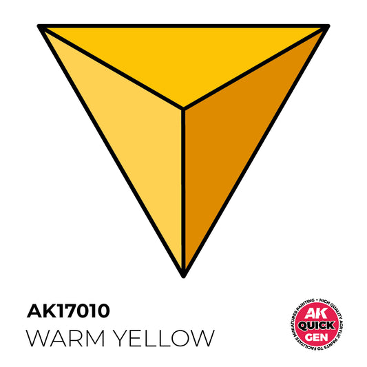 AK Interactive Quick Gen - Warm Yellow 18ml