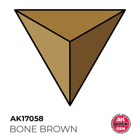 AK Interactive Quick Gen - Bone Brown 18ml