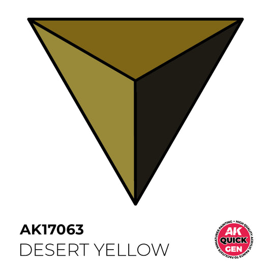 AK Interactive Quick Gen - Desert Yellow 18ml