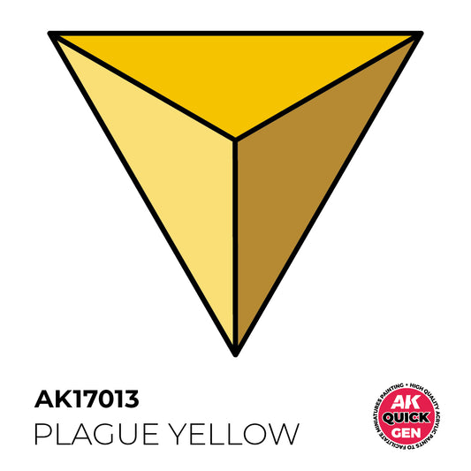 AK Interactive Quick Gen - Plague Yellow 18ml