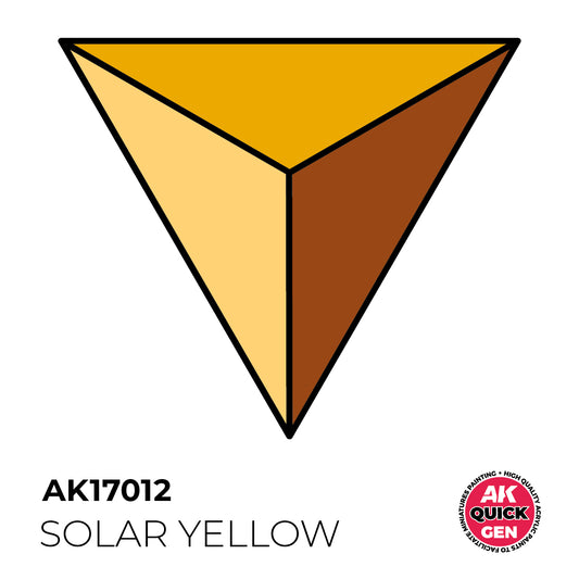 AK Interactive Quick Gen - Solar Yellow 18ml