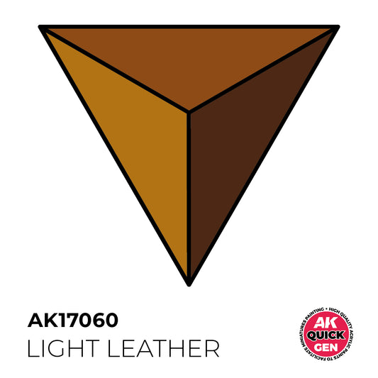 AK Interactive Quick Gen - Light Leather 18ml