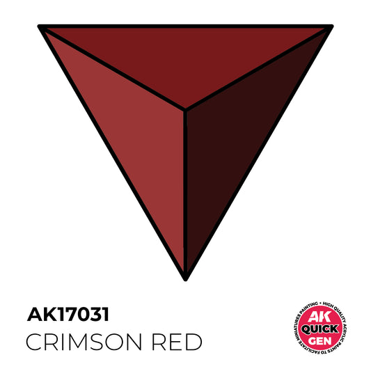 AK Interactive Quick Gen - Crimson Red 18ml