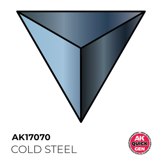 AK Interactive Quick Gen - Cold Steel 18ml