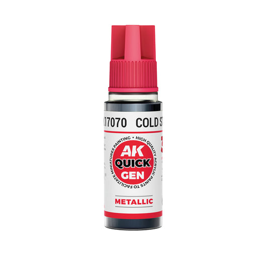 AK Interactive Quick Gen - Cold Steel 18ml