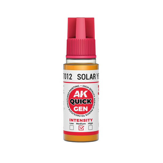 AK Interactive Quick Gen - Solar Yellow 18ml