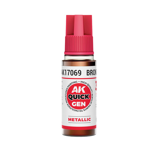 AK Interactive Quick Gen - Bronze 18ml