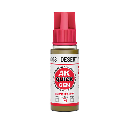 AK Interactive Quick Gen - Desert Yellow 18ml