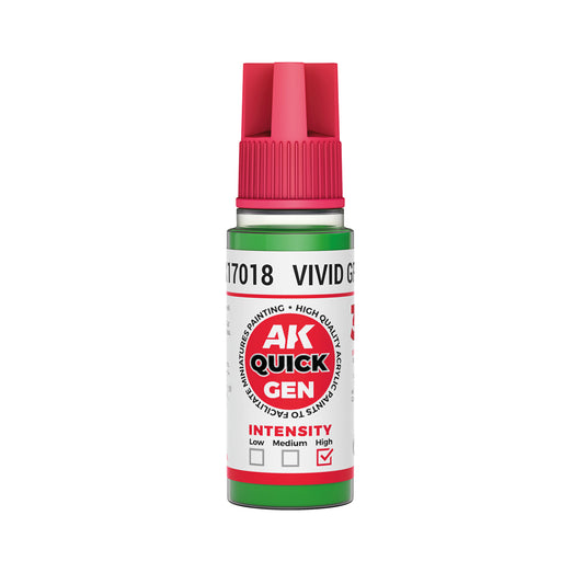 AK Interactive Quick Gen - Vivid Green 18ml