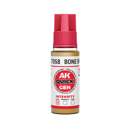 AK Interactive Quick Gen - Bone Brown 18ml