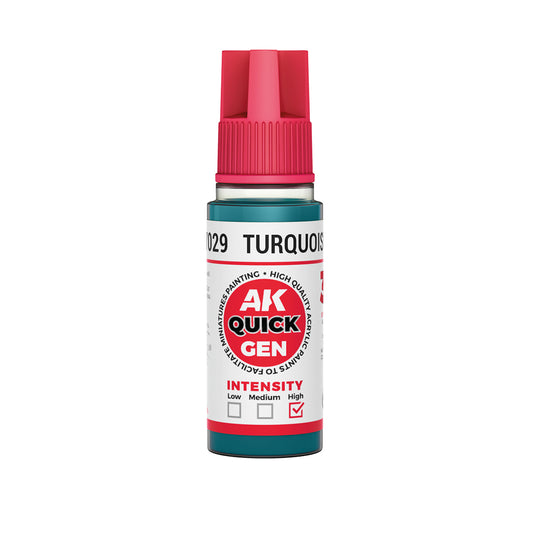 AK Interactive Quick Gen - Turquoise Blue 18ml