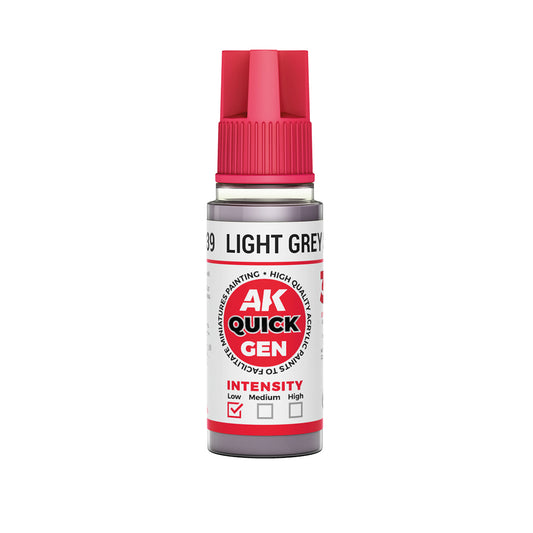 AK Interactive Quick Gen - Light Grey Shadow 18ml