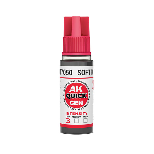 AK Interactive Quick Gen - Soft Black 18ml