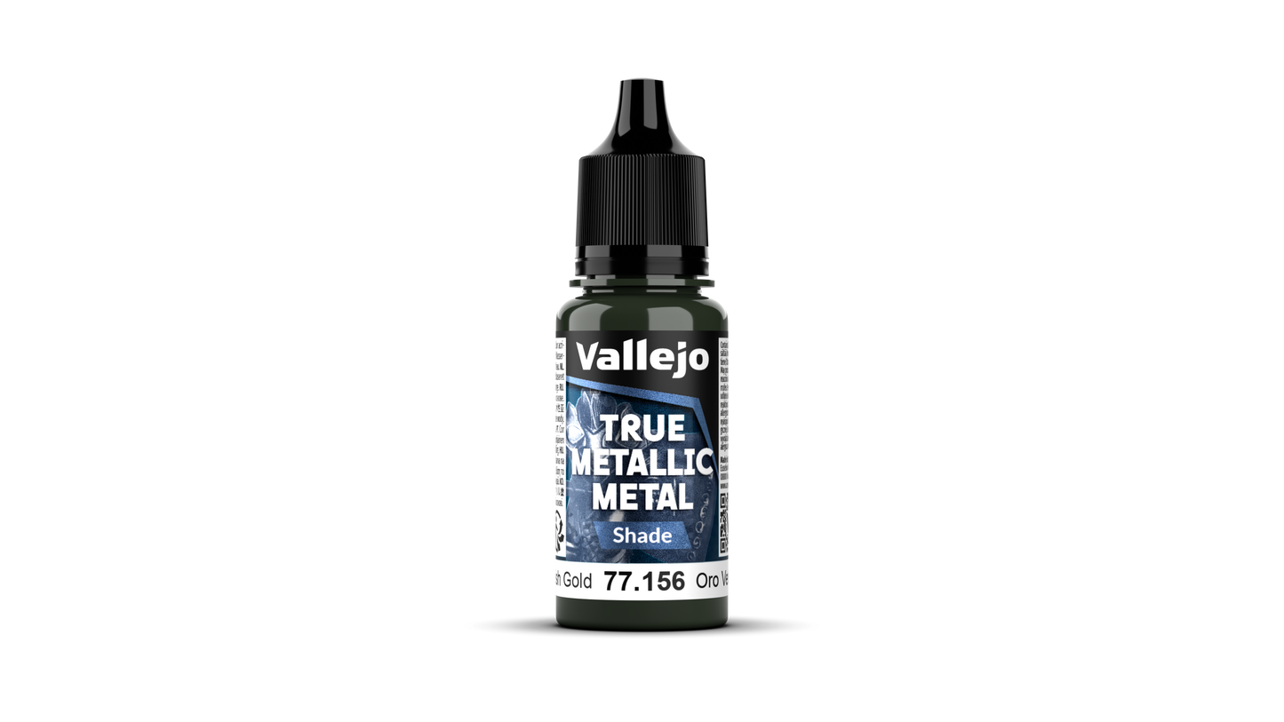 Vallejo: True Metallic Metal - Greenish Gold (Shade)
