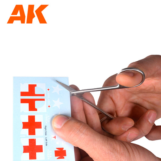 AK Interactive Scissors Straight (Special Decals and Paper)