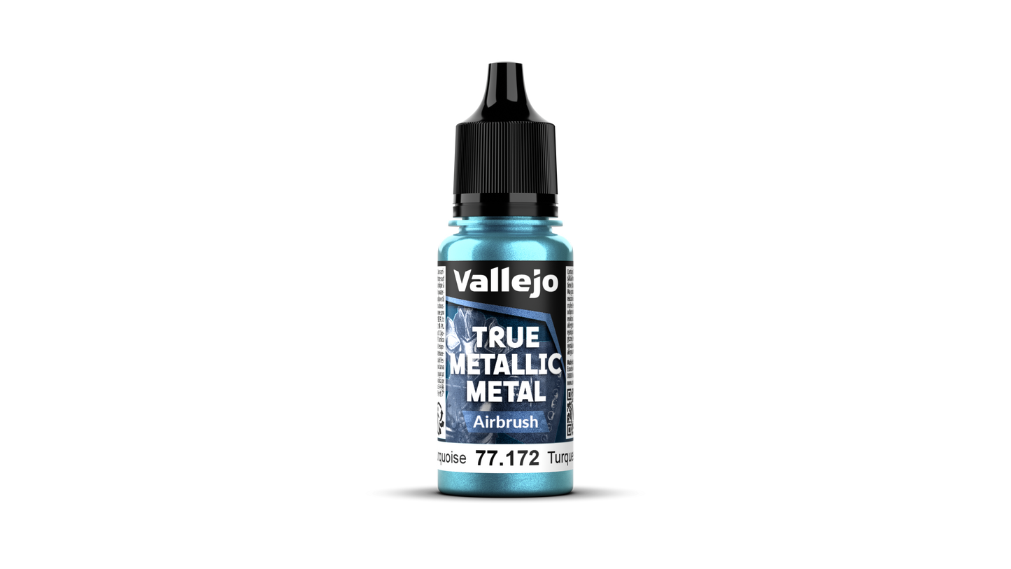 Vallejo: True Metallic Metal - Hydra Turquoise (Airbrush)