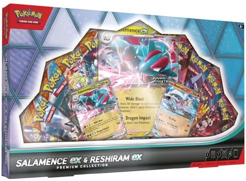 Pokemon Salamence EX/ Reshiram EX Premium Collection